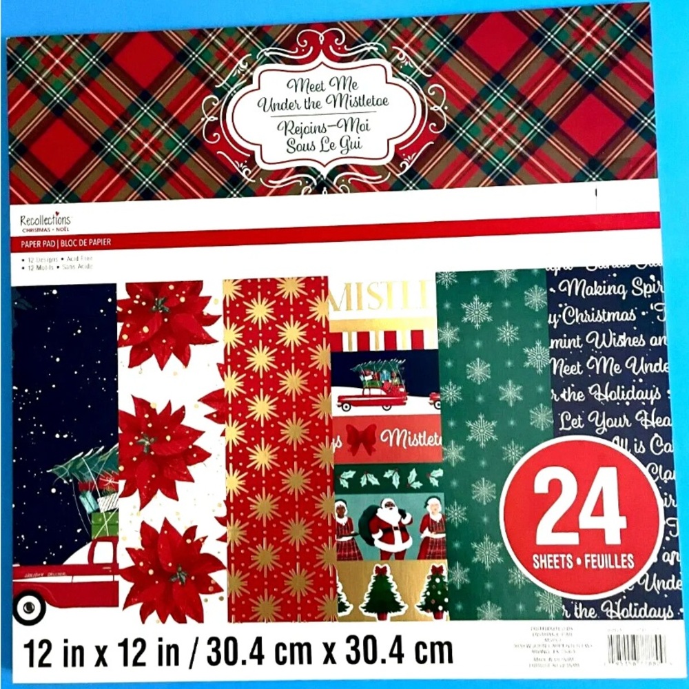 christmas sheet pad